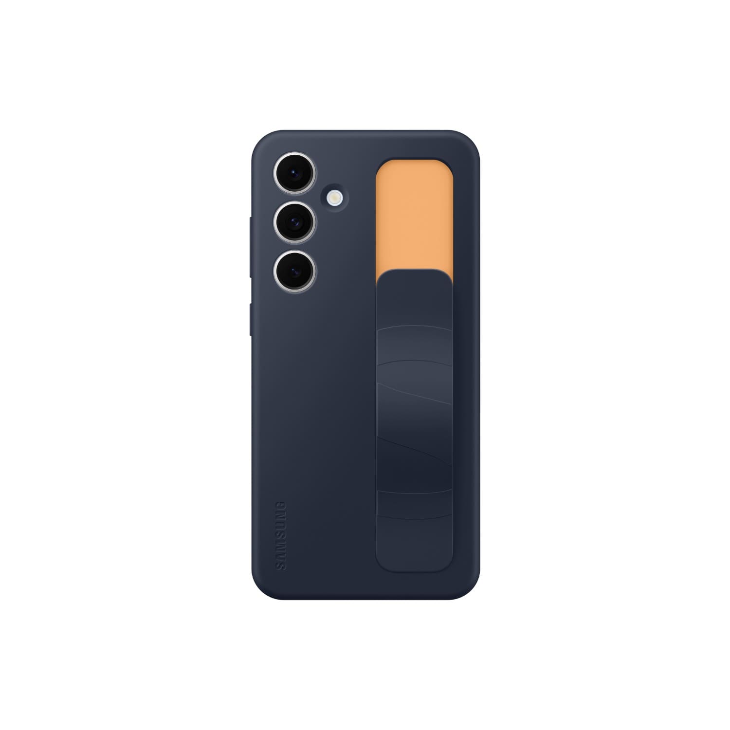 Samsung Standing Grip Cover - Samsung Galaxy S24 FE - Blue Black - Image 3