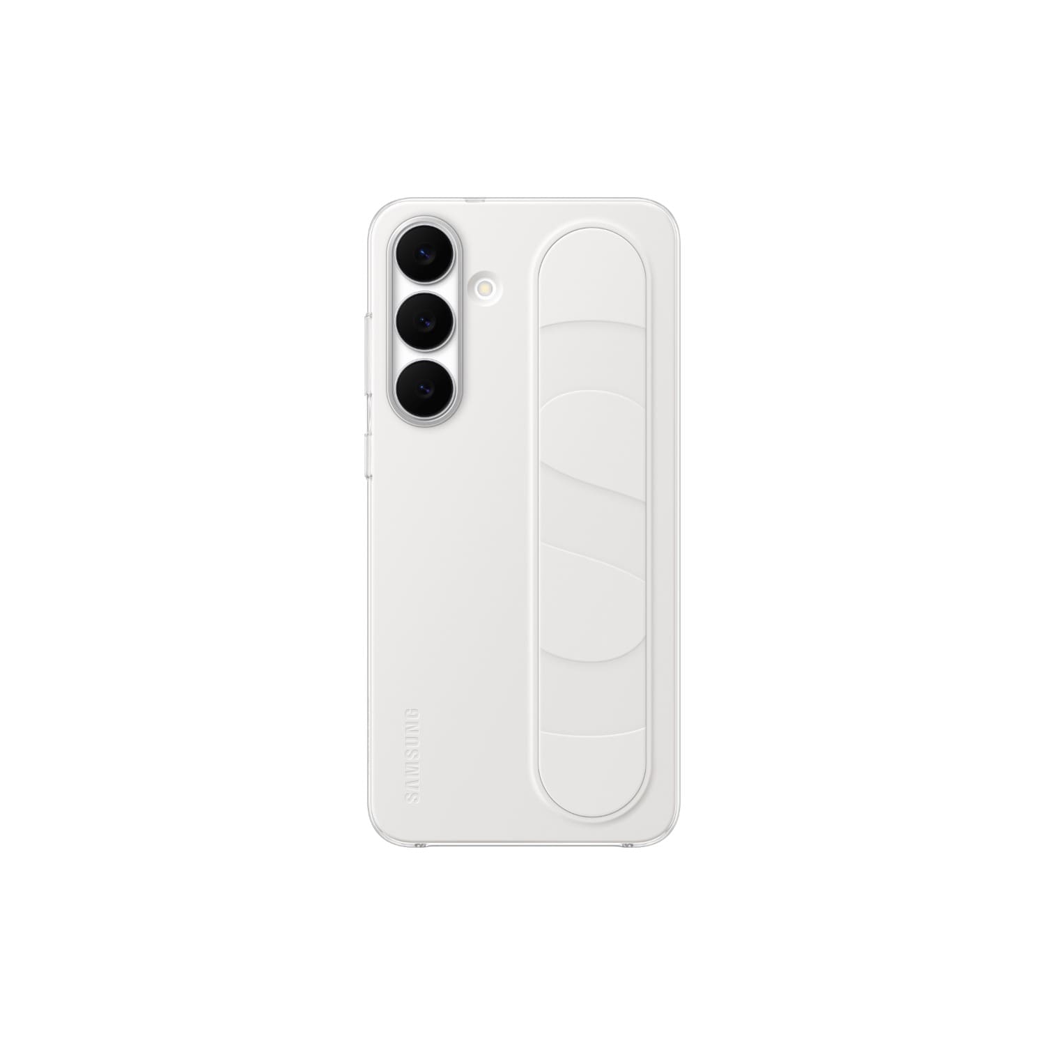 Samsung Standing Grip Cover - Samsung Galaxy S25 FE - White - Image 2