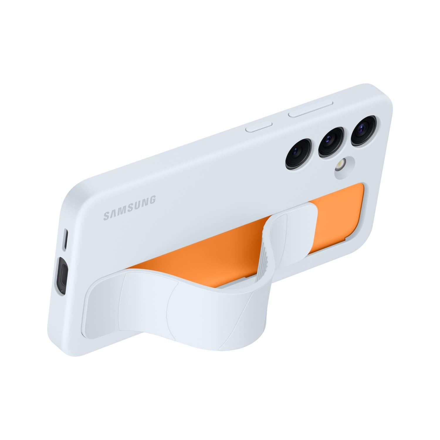 Samsung Standing Grip Cover - Samsung Galaxy S24 - Light Blue - Image 4