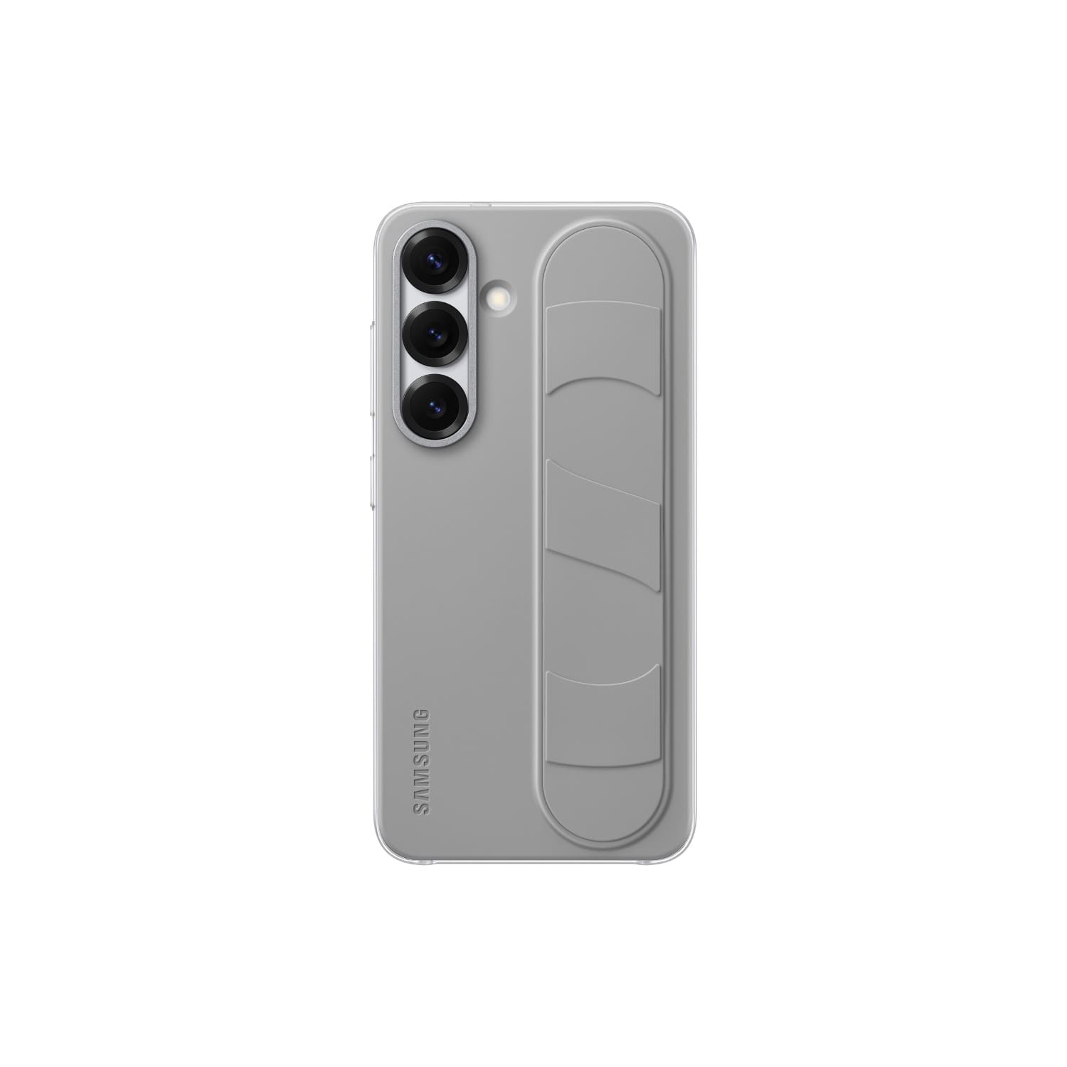 Samsung Standing Grip Cover - Samsung Galaxy S25 - Grey - Image 2