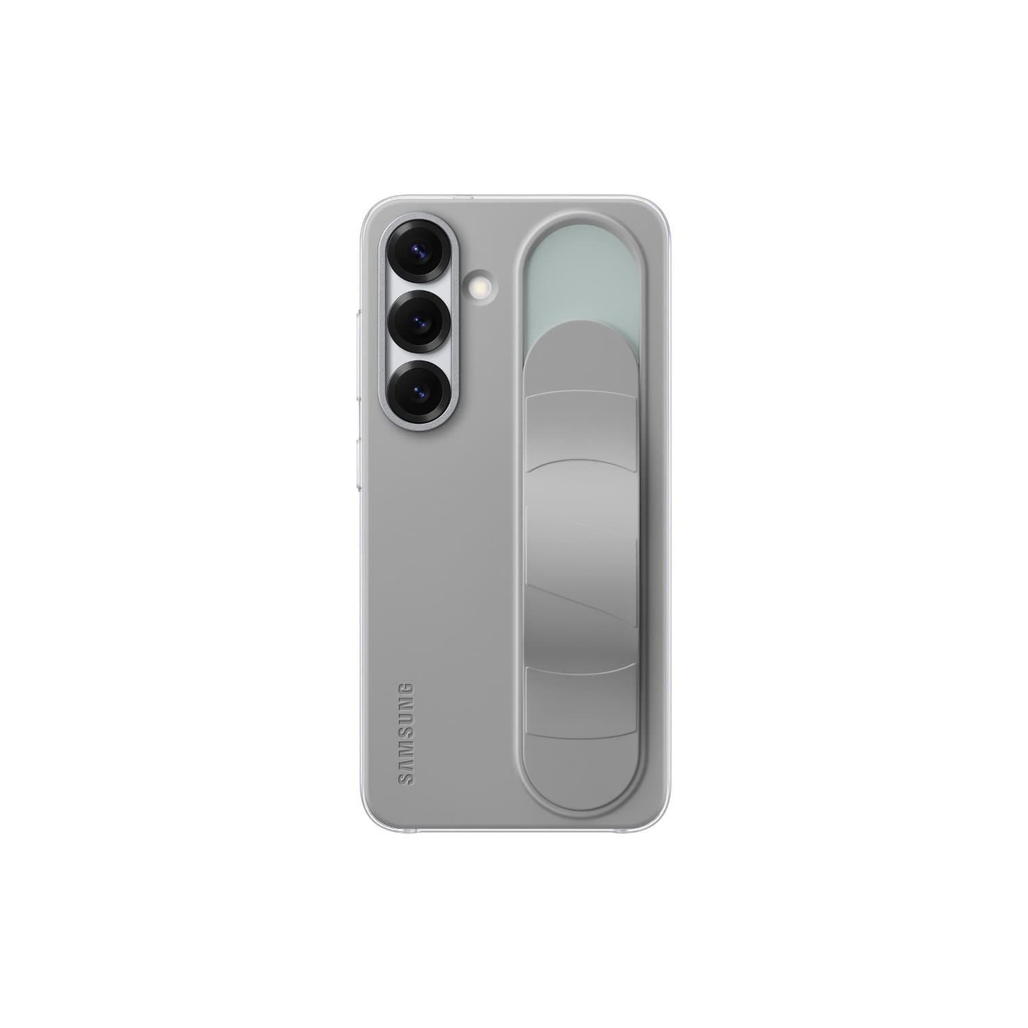 Samsung Standing Grip Cover - Samsung Galaxy S25 - Grey - Image 4