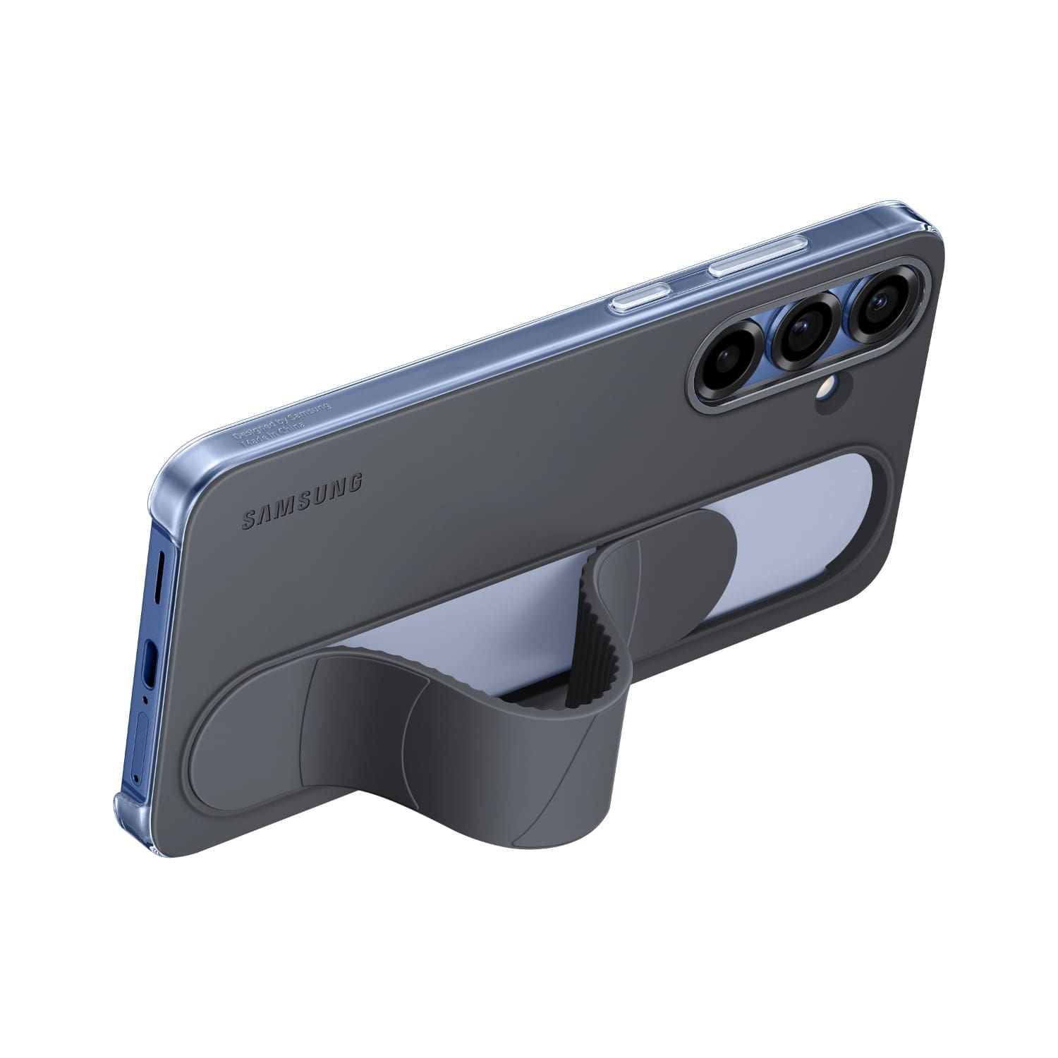 Samsung Standing Grip Cover - Samsung Galaxy S25+ - Black - Image 3