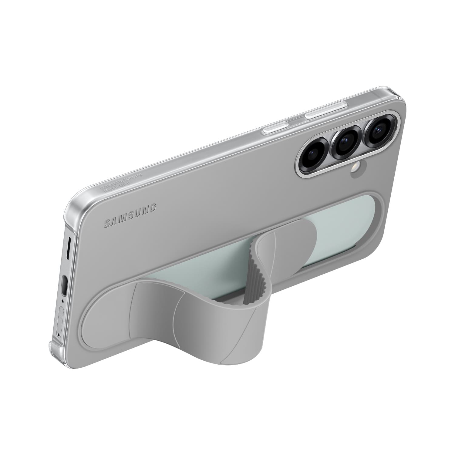 Samsung Standing Grip Cover - Samsung Galaxy S25+ - Grey - Image 3