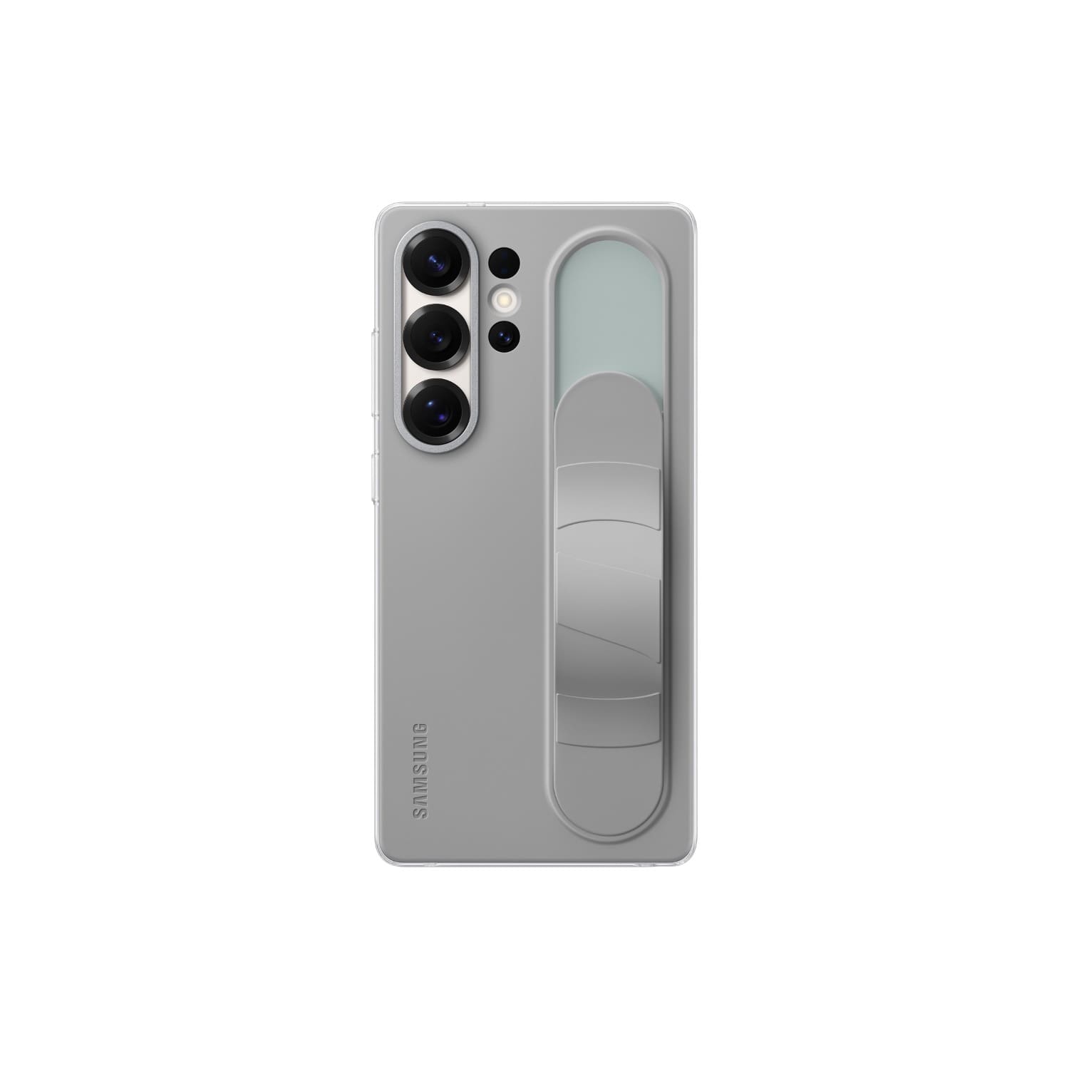 Samsung Standing Grip Cover - Samsung Galaxy S25 Ultra - Grey - Image 4