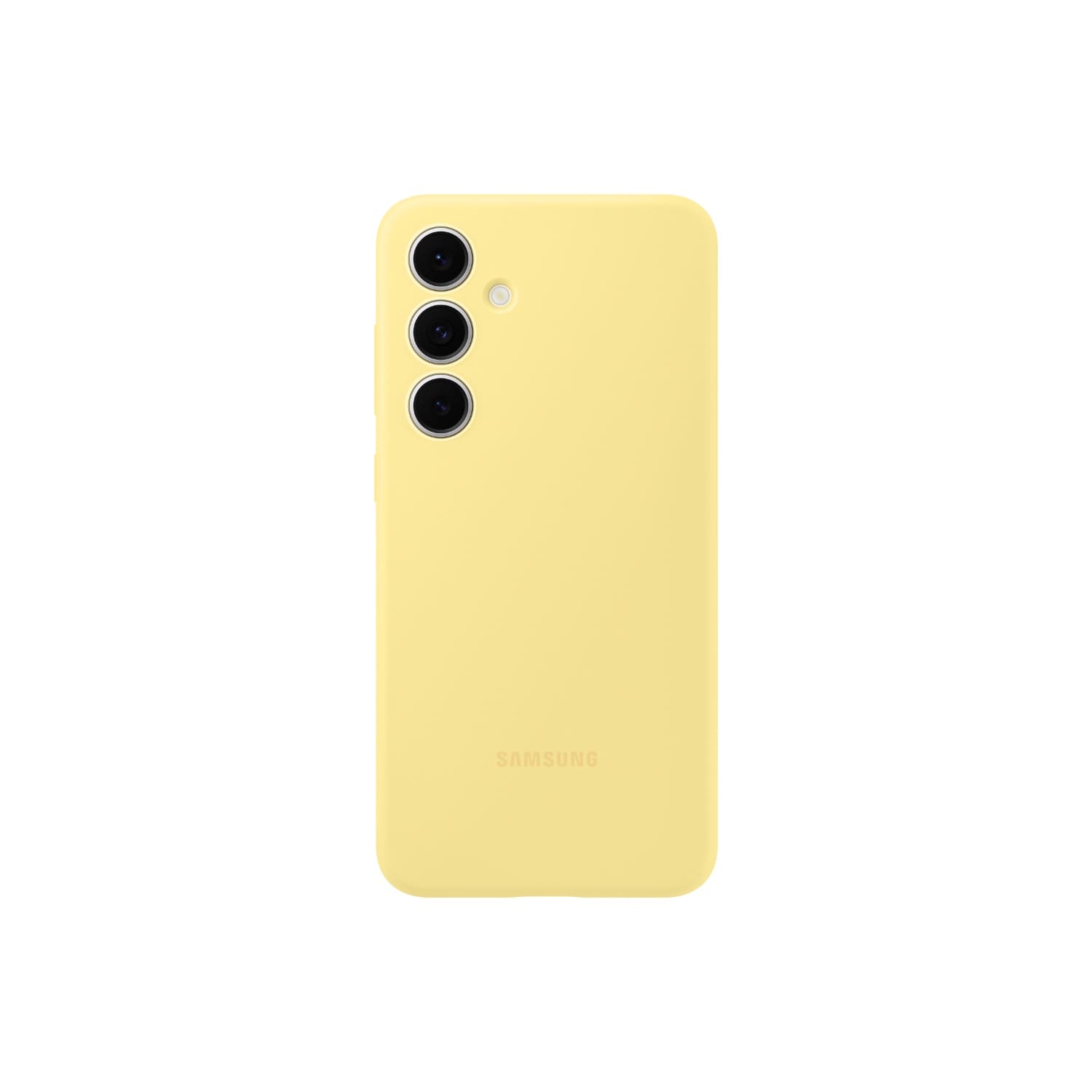 Samsung Silicone Cover - Samsung Galaxy S24 FE - Yellow - Image 3