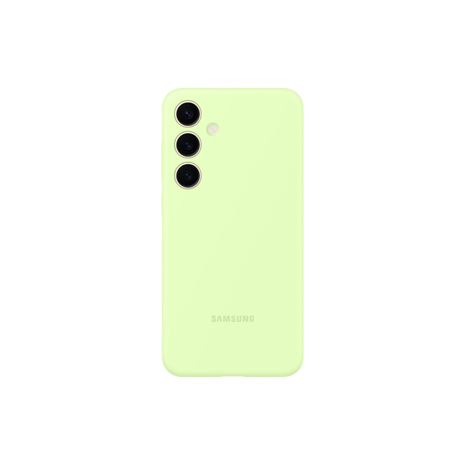 Samsung Silicone Cover - Samsung Galaxy S24+ - Lime - Image 2