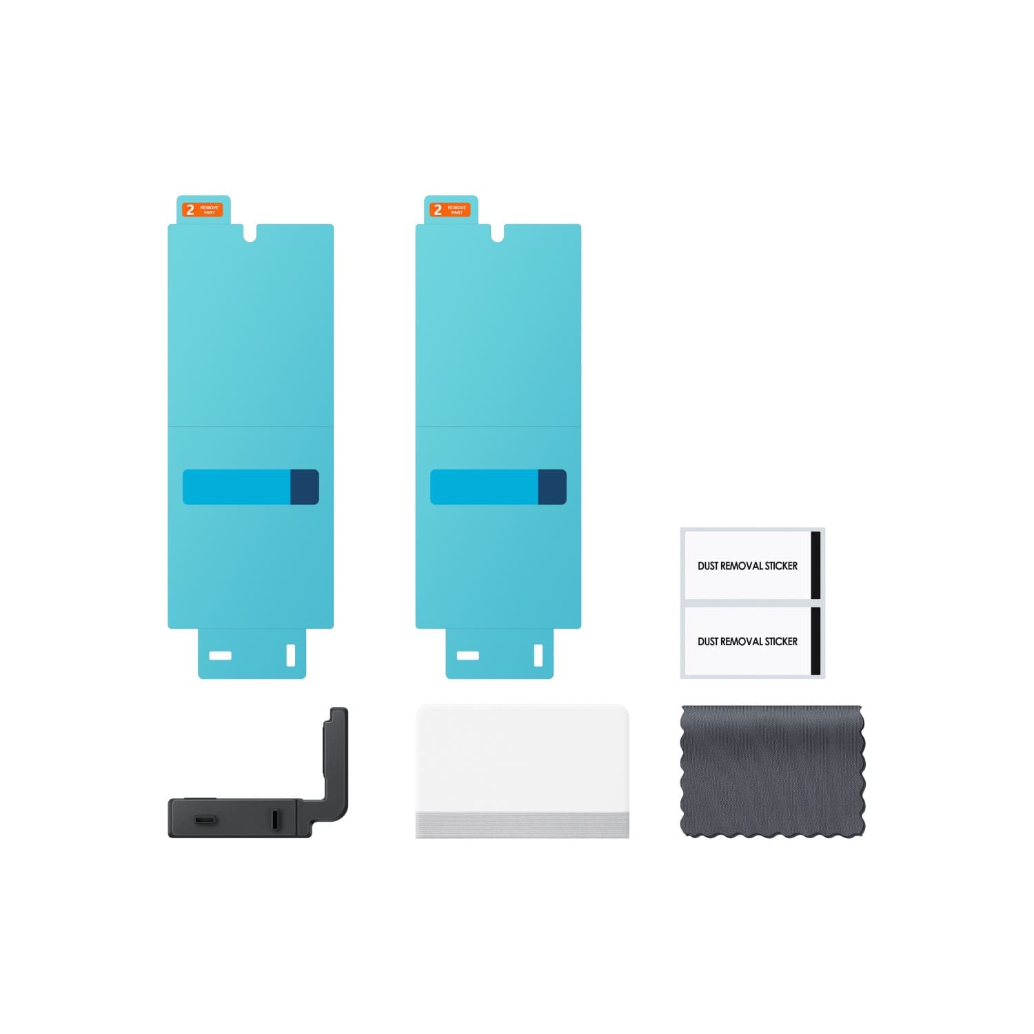 Samsung Front Screen Film Protector - Samsung Galaxy Z Fold6 - Clear - Image 2