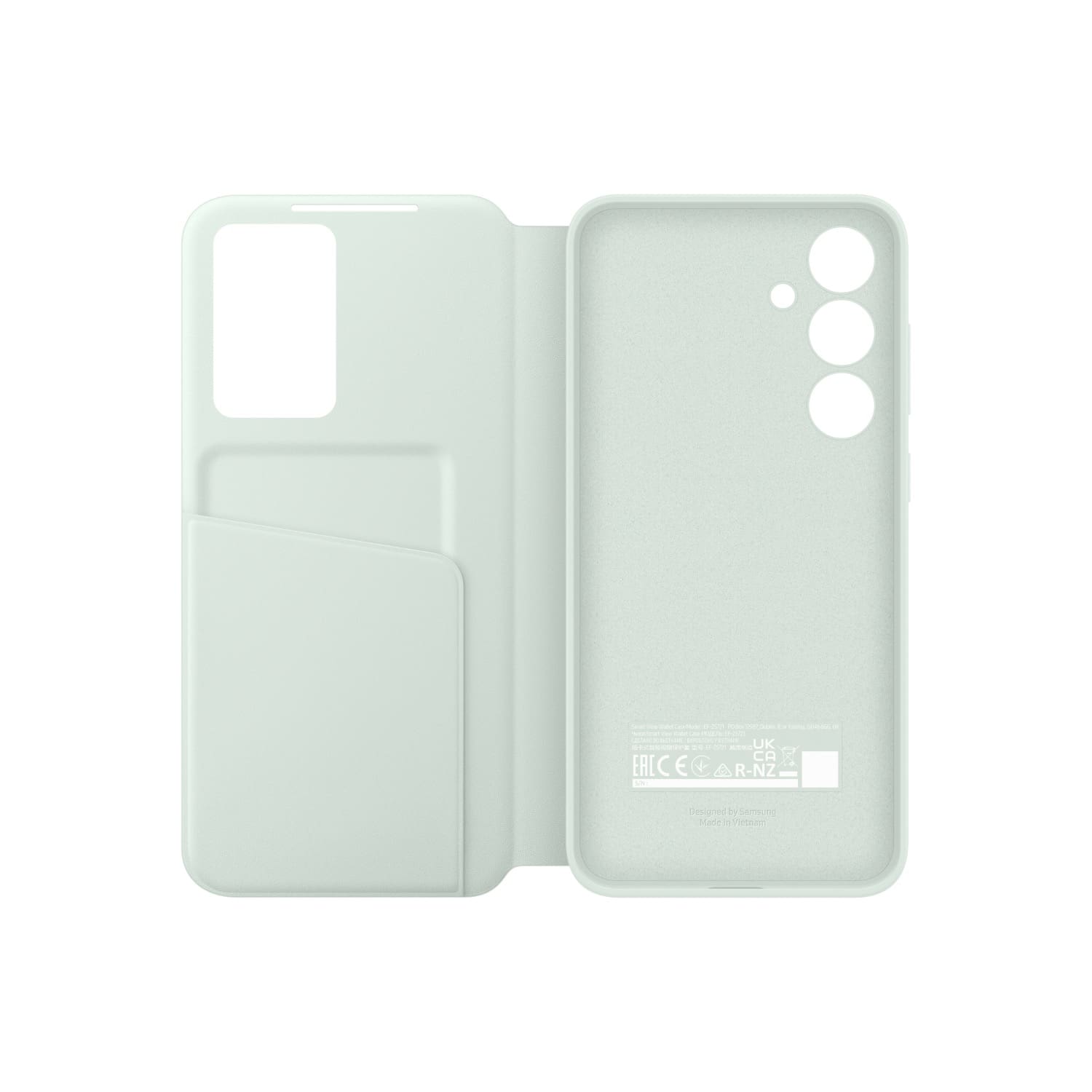Samsung Smart View Wallet Cover - Samsung Galaxy S24 FE - Mint