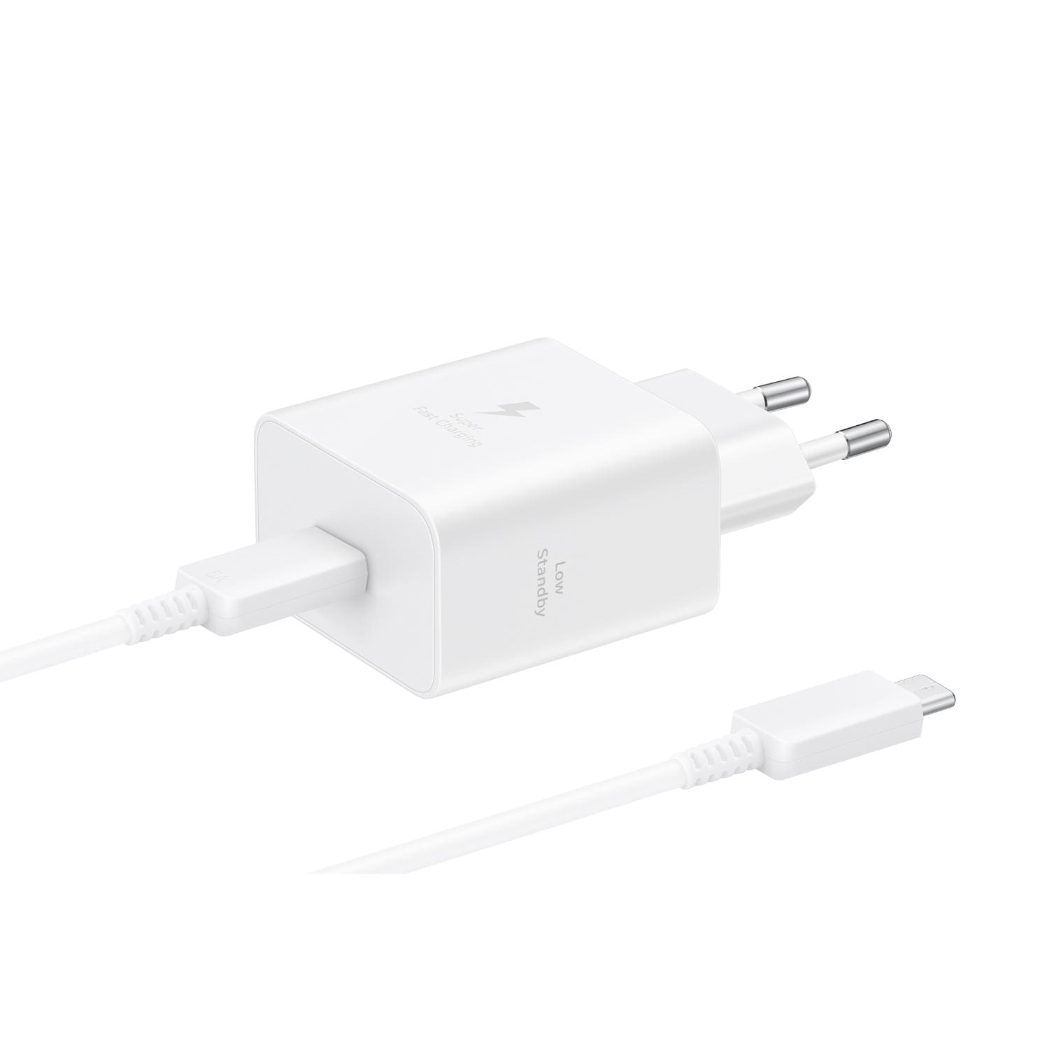 Samsung 1 Port PD Travel Adapter With Type-C Cable 45W - White