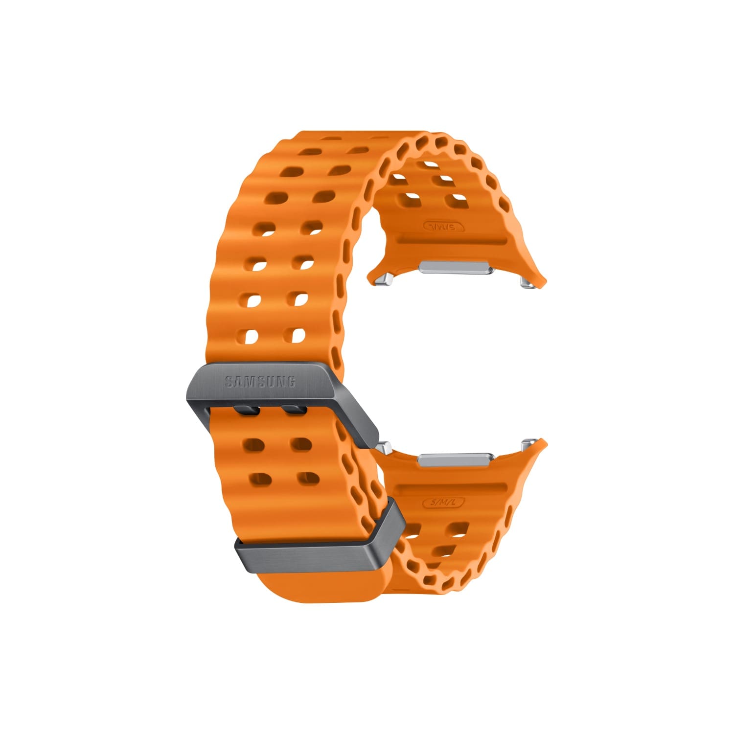 Samsung Marine Band - Samsung Galaxy Watch Ultra - Orange - Image 3