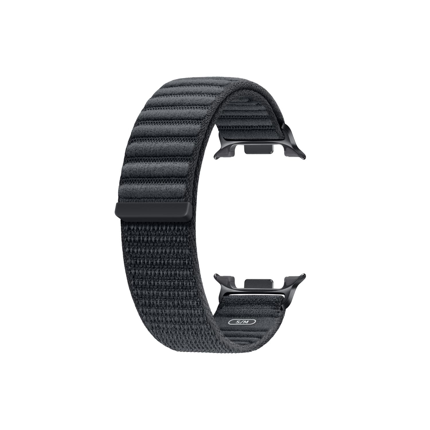 Samsung Galaxy Fabric Watch Strap (S/M) - Samsung Galaxy Watch8 / Watch8 Classic - Graphite - Image 2