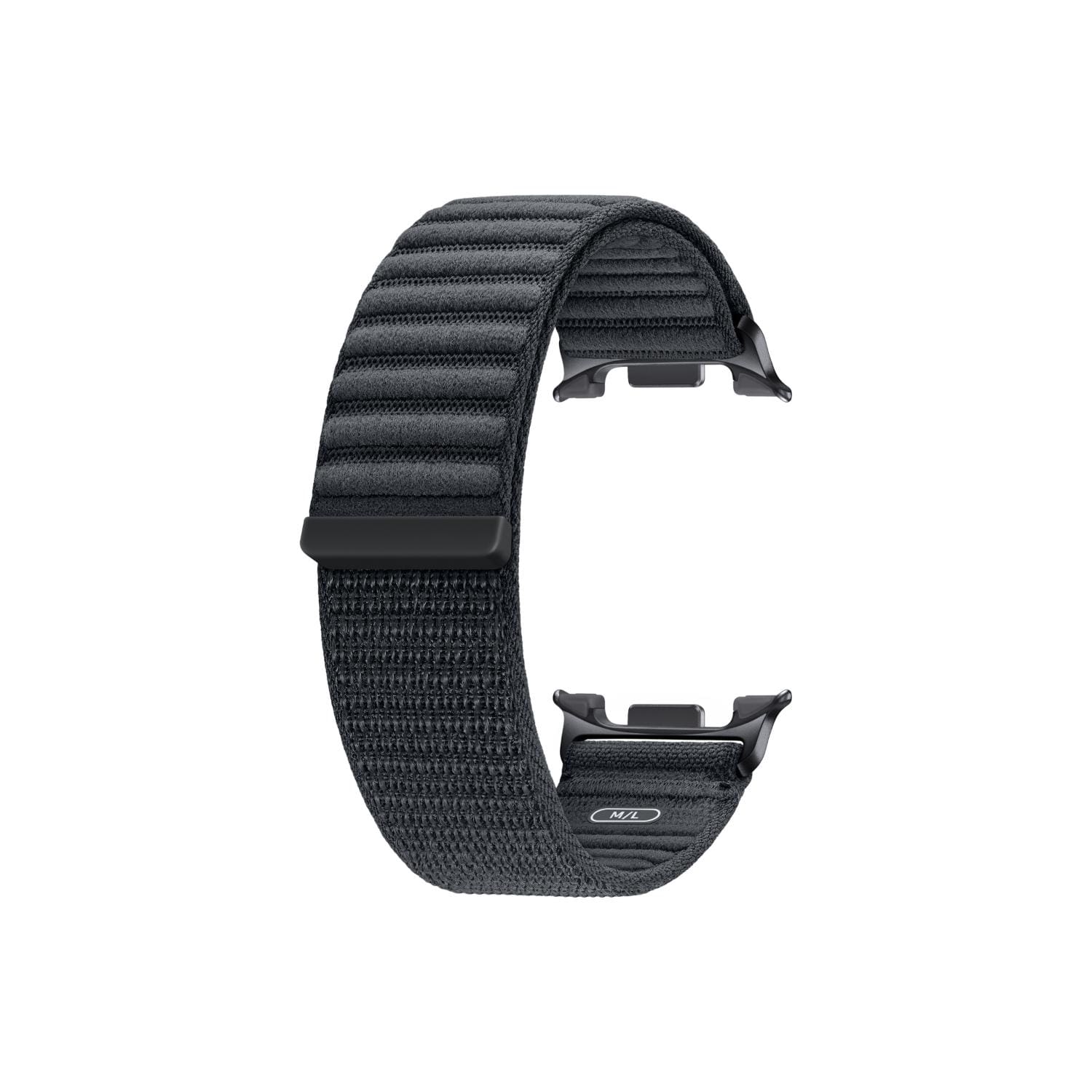 Samsung Galaxy Fabric Watch Strap (M/L) - Samsung Galaxy Watch8 / Watch8 Classic - Graphite - Image 2