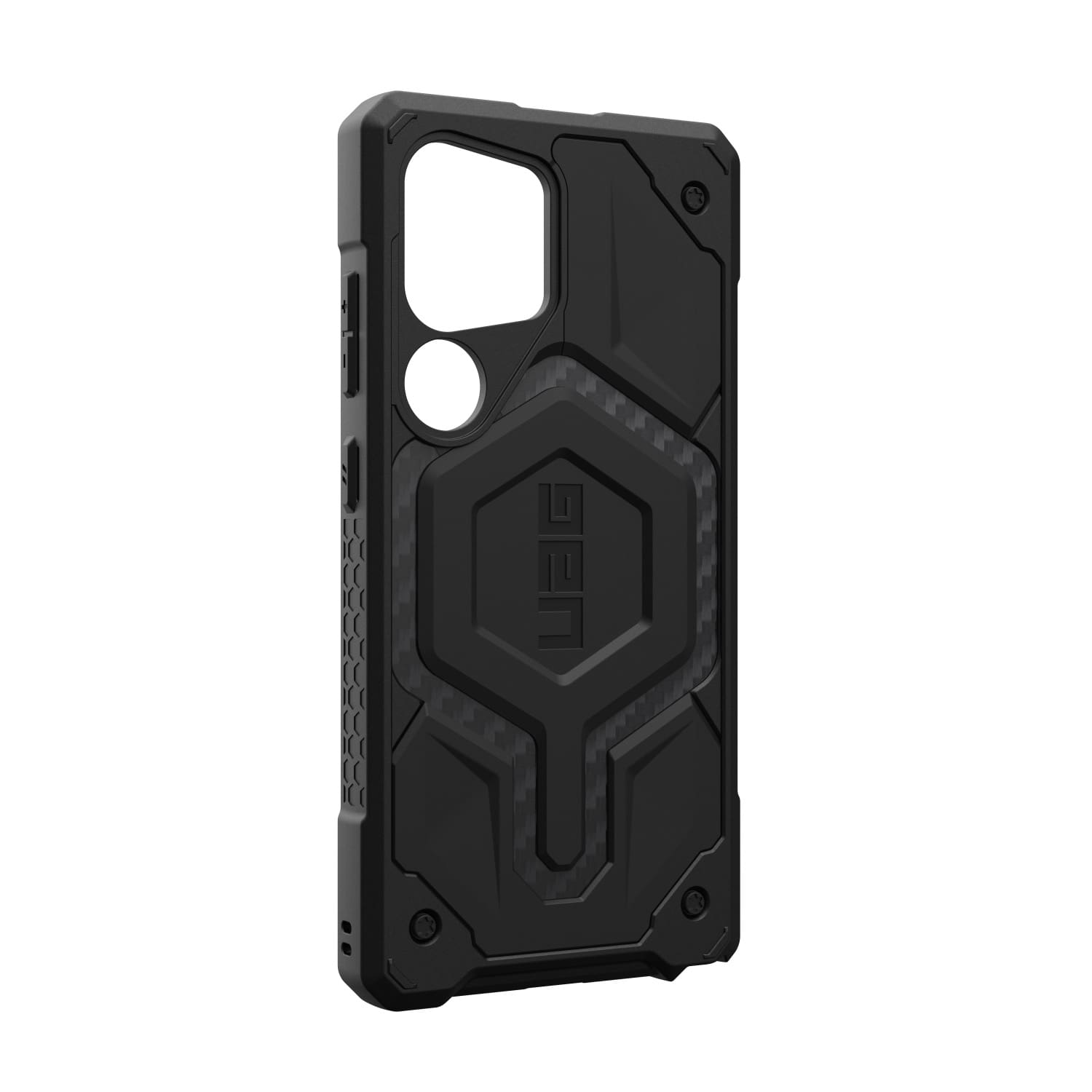 UAG Monarch Case - Samsung Galaxy S25 Ultra - Carbon Fibre - Image 2