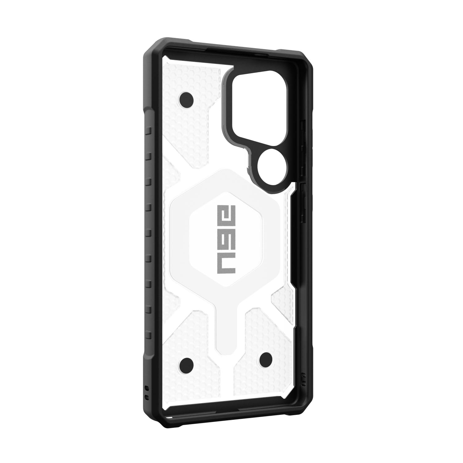 UAG Pathfinder Clear Magsafe Case - Samsung Galaxy S25 Ultra - Silver - Image 3