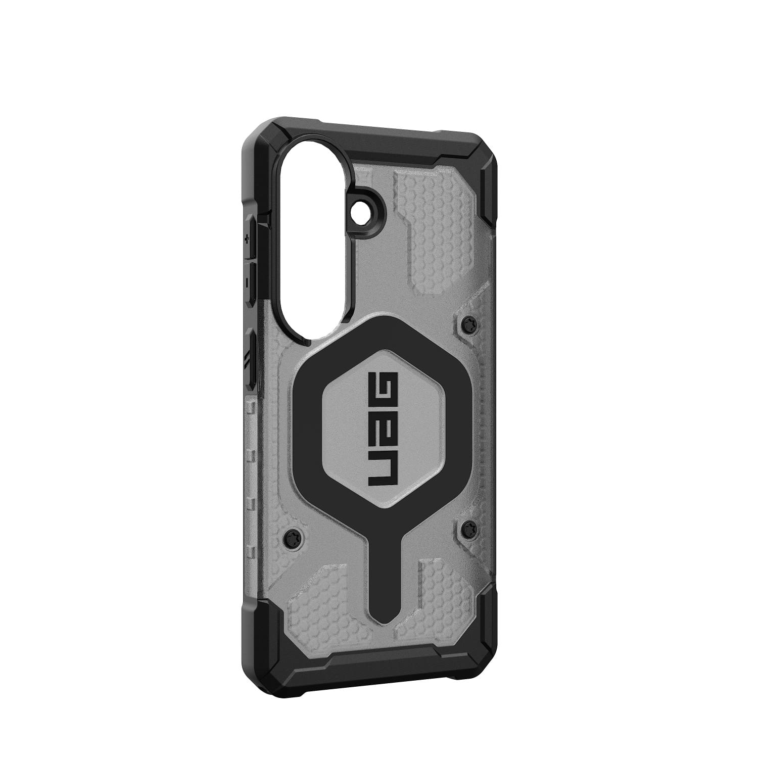 UAG Pathfinder Clear Magnetic Case - Samsung Galaxy S26 - Ash & Black - Image 3