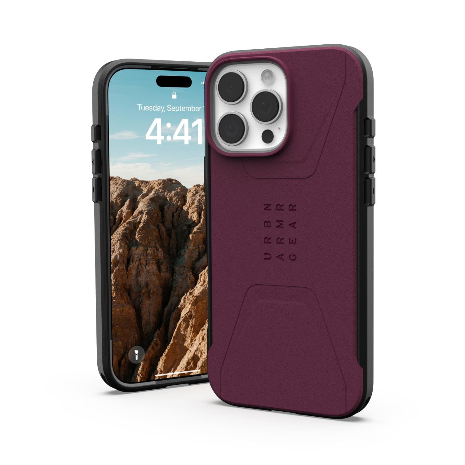 UAG Civilian Magsafe Case - Apple iPhone 16 Pro Max - Bordeaux