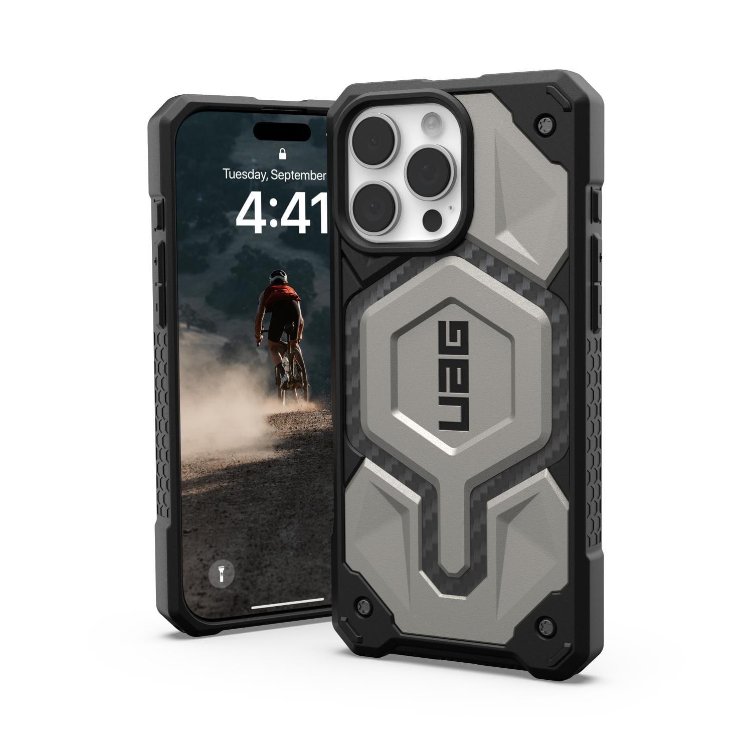 UAG Monarch Pro MagSafe Case - Apple iPhone 16 Pro Max - Titanium