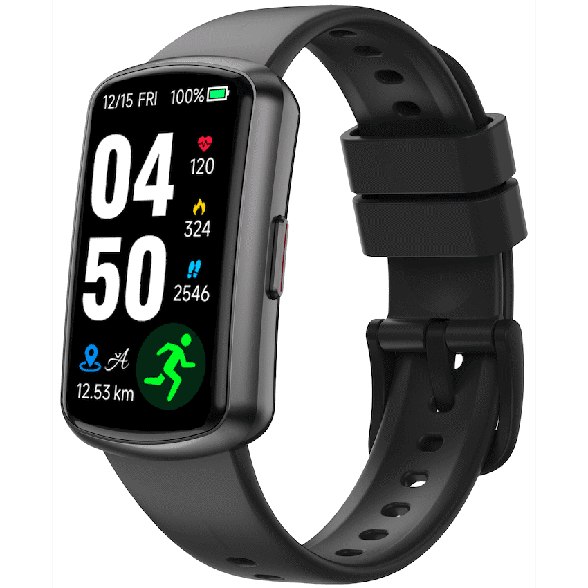 Volkano Ayla Collection Fitness Smartwatch - Black