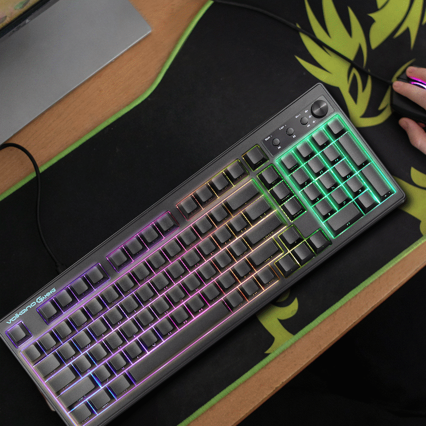 Volkano Gaming Shadow X1 Wired Gaming Keyboard with RGB lighting - Image 2