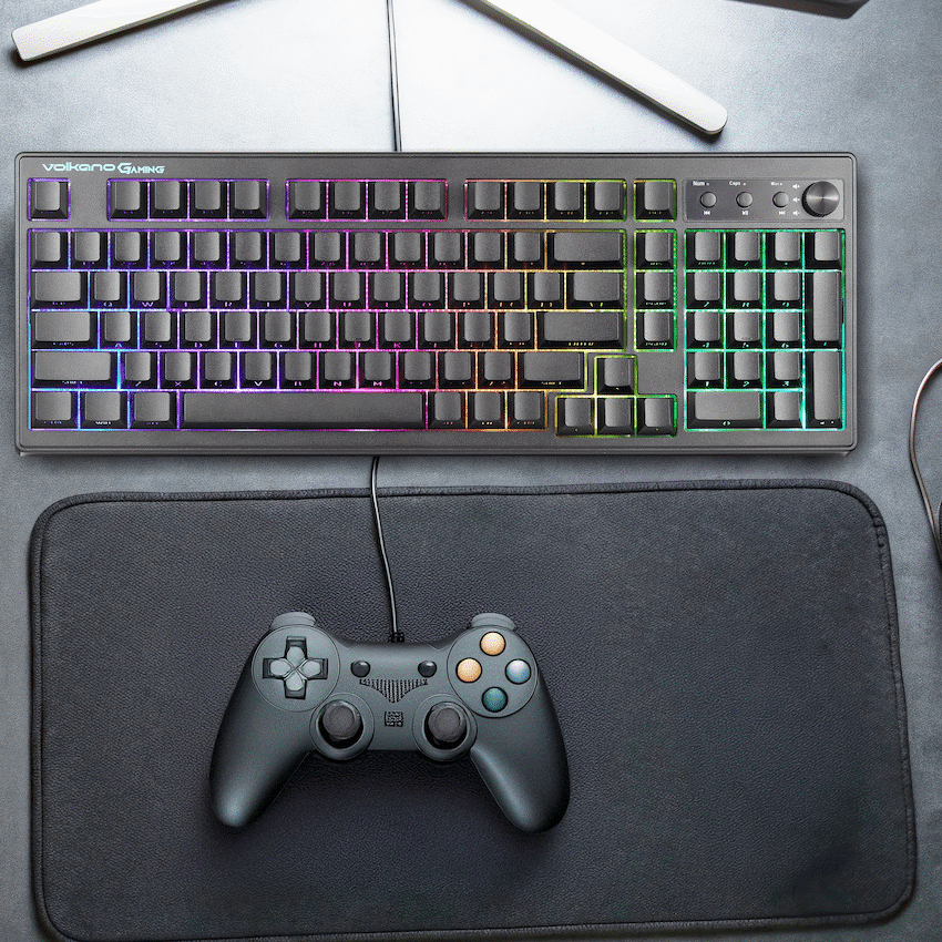 Volkano Gaming Shadow X1 Wired Gaming Keyboard with RGB lighting - Image 4