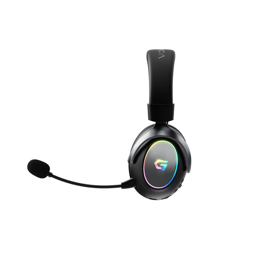 Volkano gaming Helm X1 Pro Wireless Gaming headphone with Tri-mode and ENC mic - Image 4