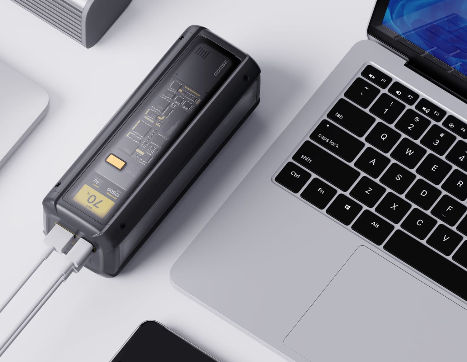 Xiaomi 212W Fast Charge Power Bank 25000mAh – Black - Image 4