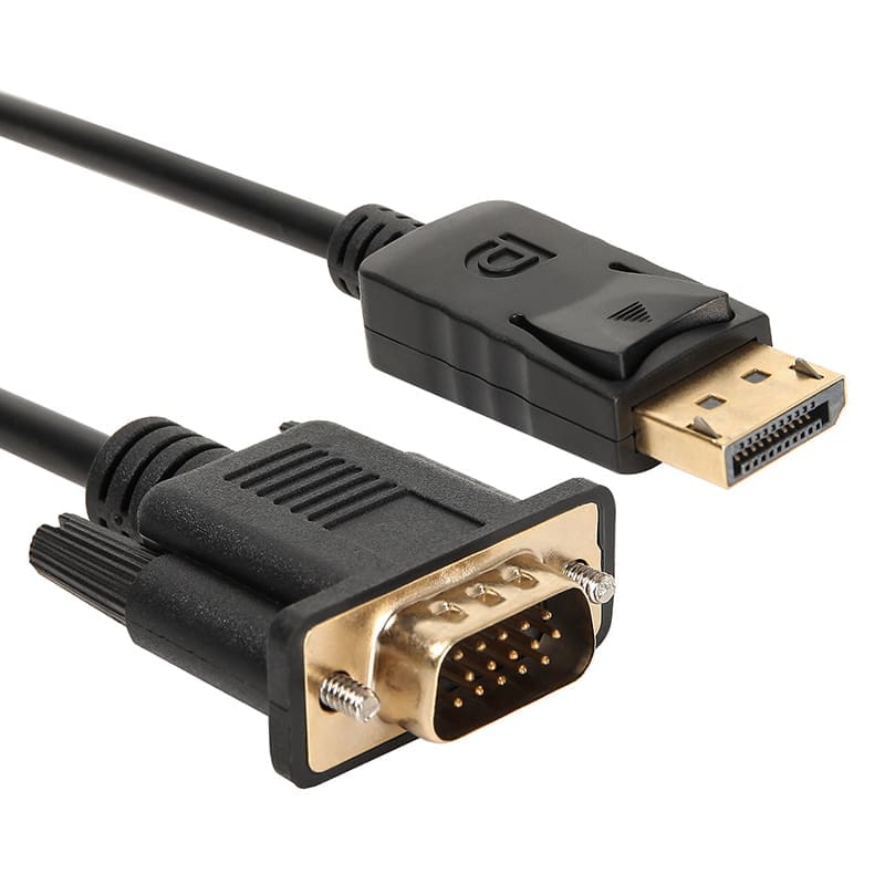 Gizzu 1080P DisplayPort to VGA Cable 1.8m Poly - Image 2