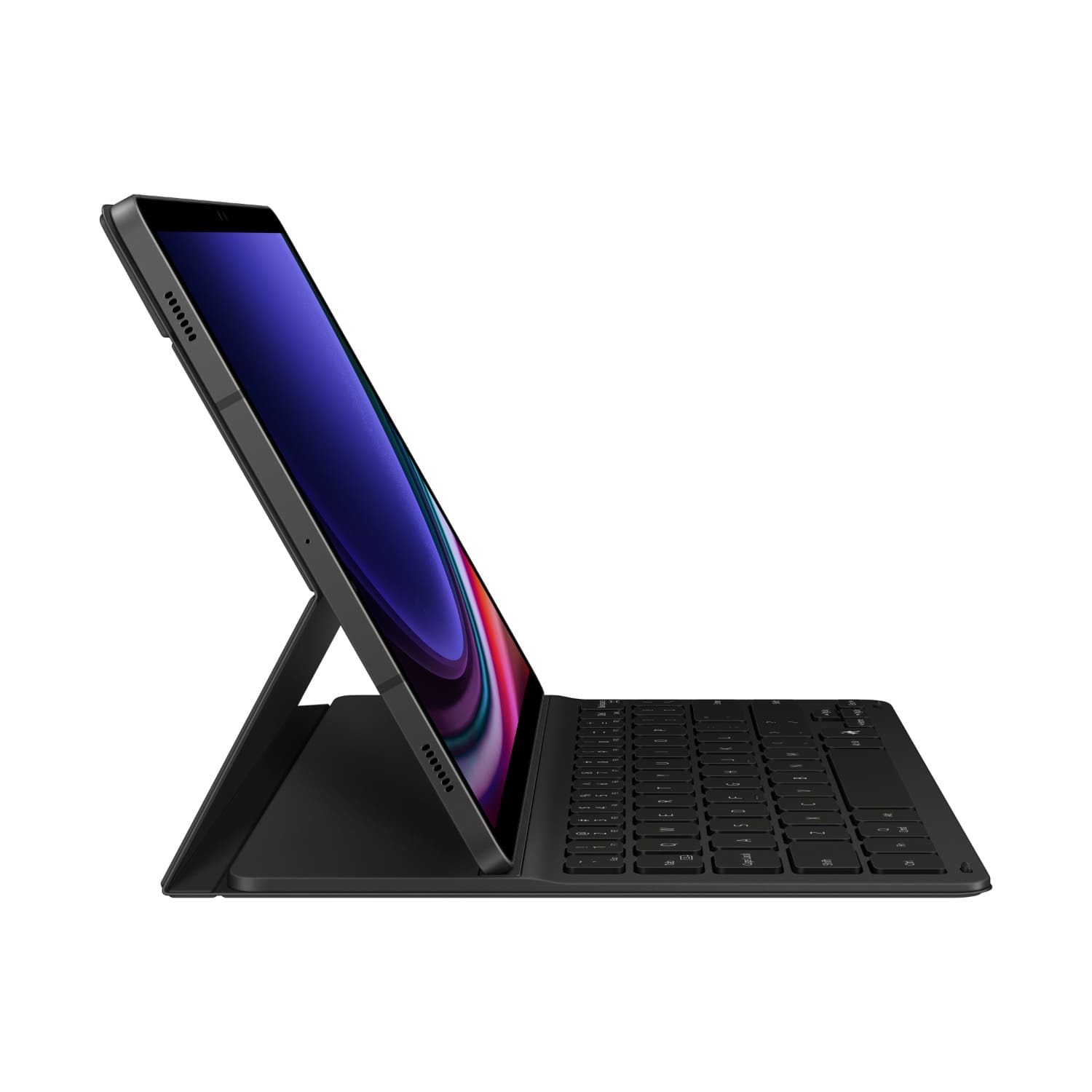 Samsung Keyboard Slim Book Cover AI Key - Samsung Galaxy Tab S10 Lite/S9 - Black - Image 3