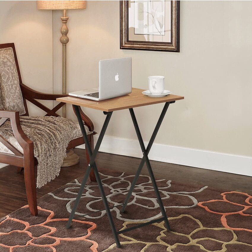 Everfurn Eco Folding Tray Table - Image 3