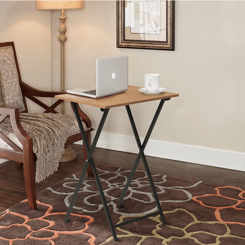 Everfurn Eco Folding Tray Table - Image 3