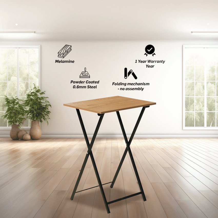 Everfurn Eco Folding Tray Table - Image 4