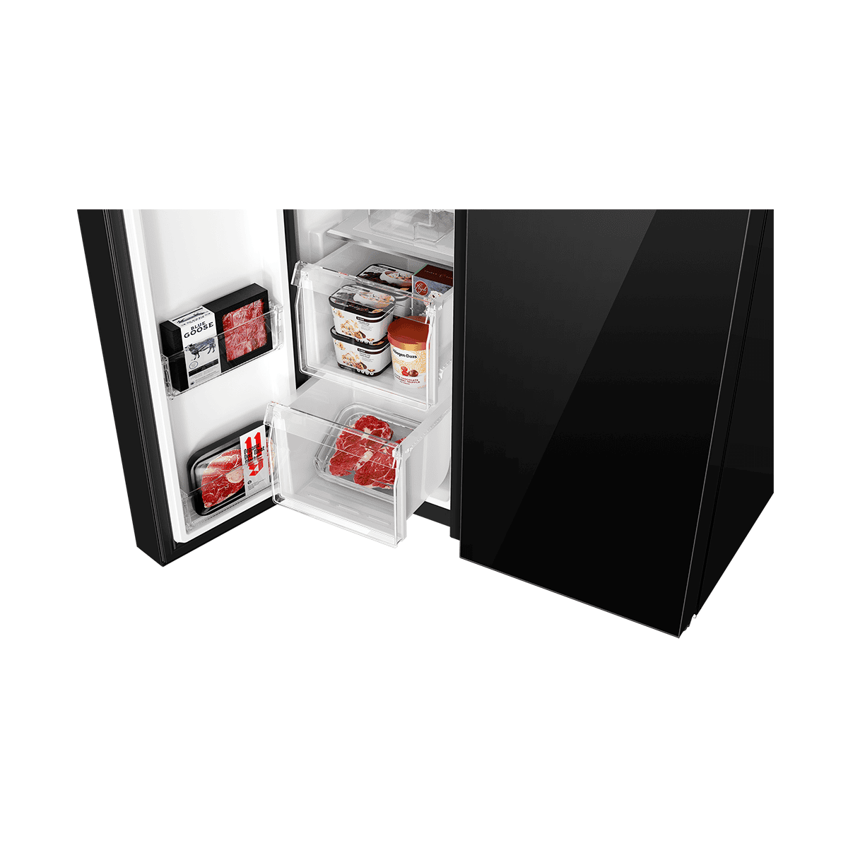 Haier HRF-768VNWGBL(ZA) 768L Side by Side Fridge - Image 5