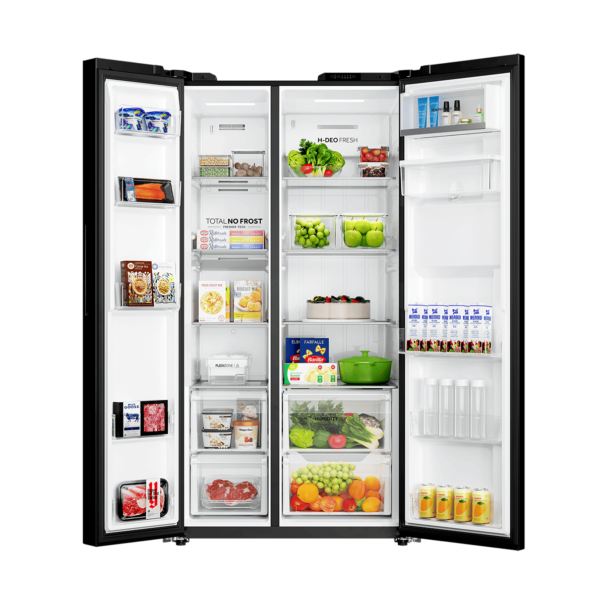 Haier HRF-768VNWGBL(ZA) 768L Side by Side Fridge - Image 2