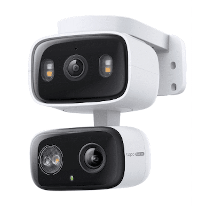 Indoor/Outdoor Dual Lens Pan/Tilt Security Camera