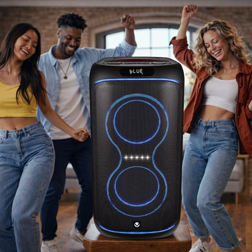 Volkano Elite Series Dual 6.5" Party Speaker - Image 3