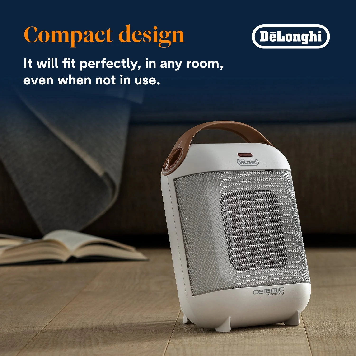 Delonghi 0114571032 Ceramic Fan Heater - Image 4