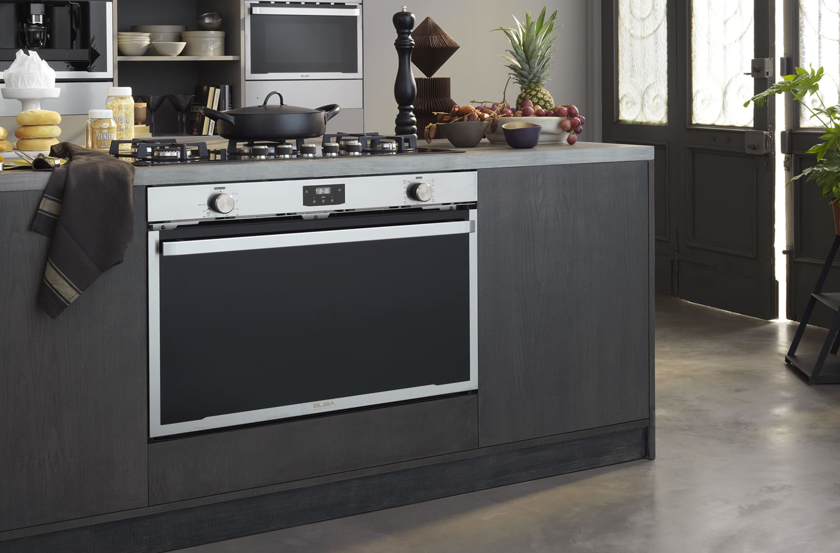 Elba 02/ELIO E91 MF 90cm Stainless Steel Elio Multi Function Electric Large Cavit - Image 2