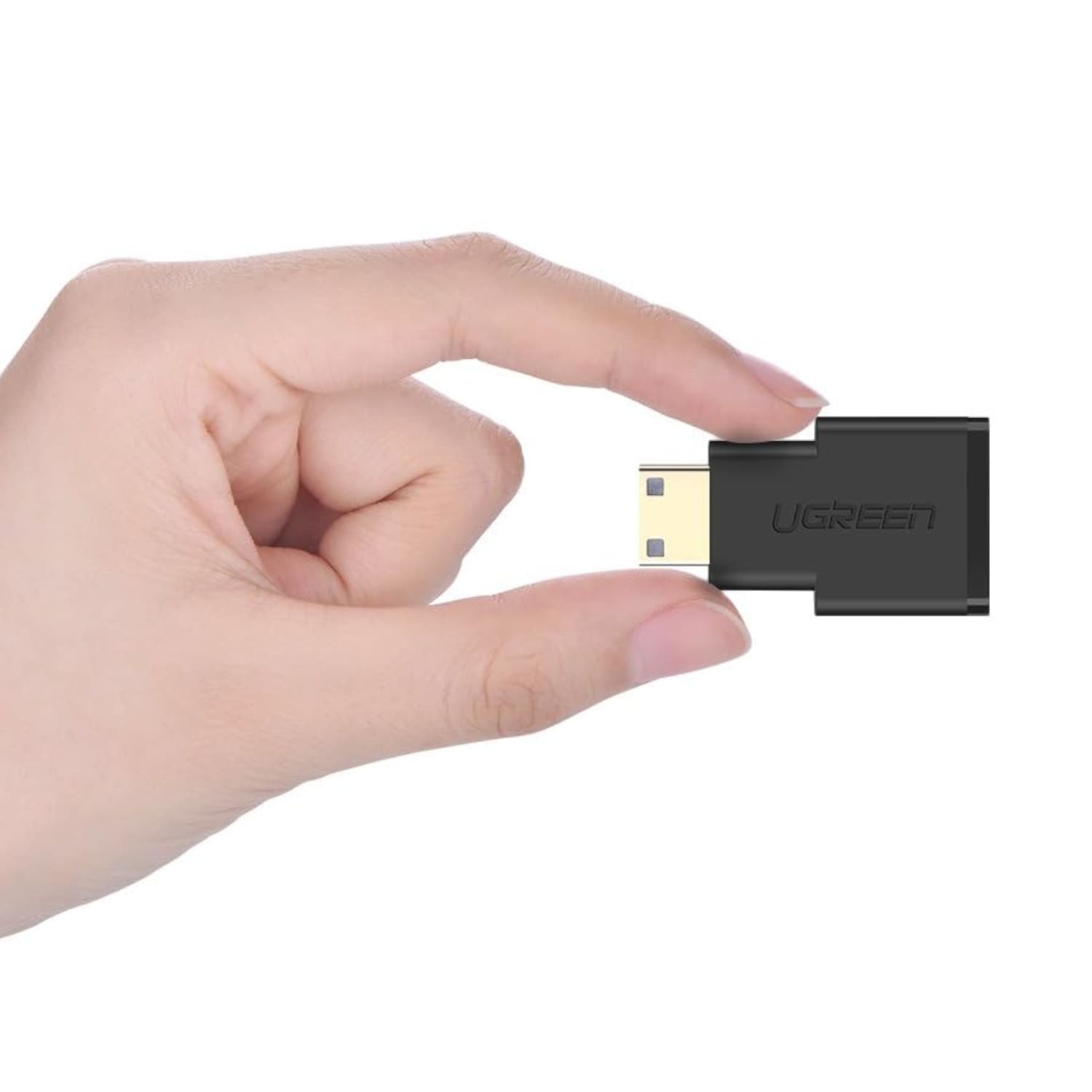 UGREEN 20101-20101 Mini HDMI to HDMI Adapter - Black - Image 3