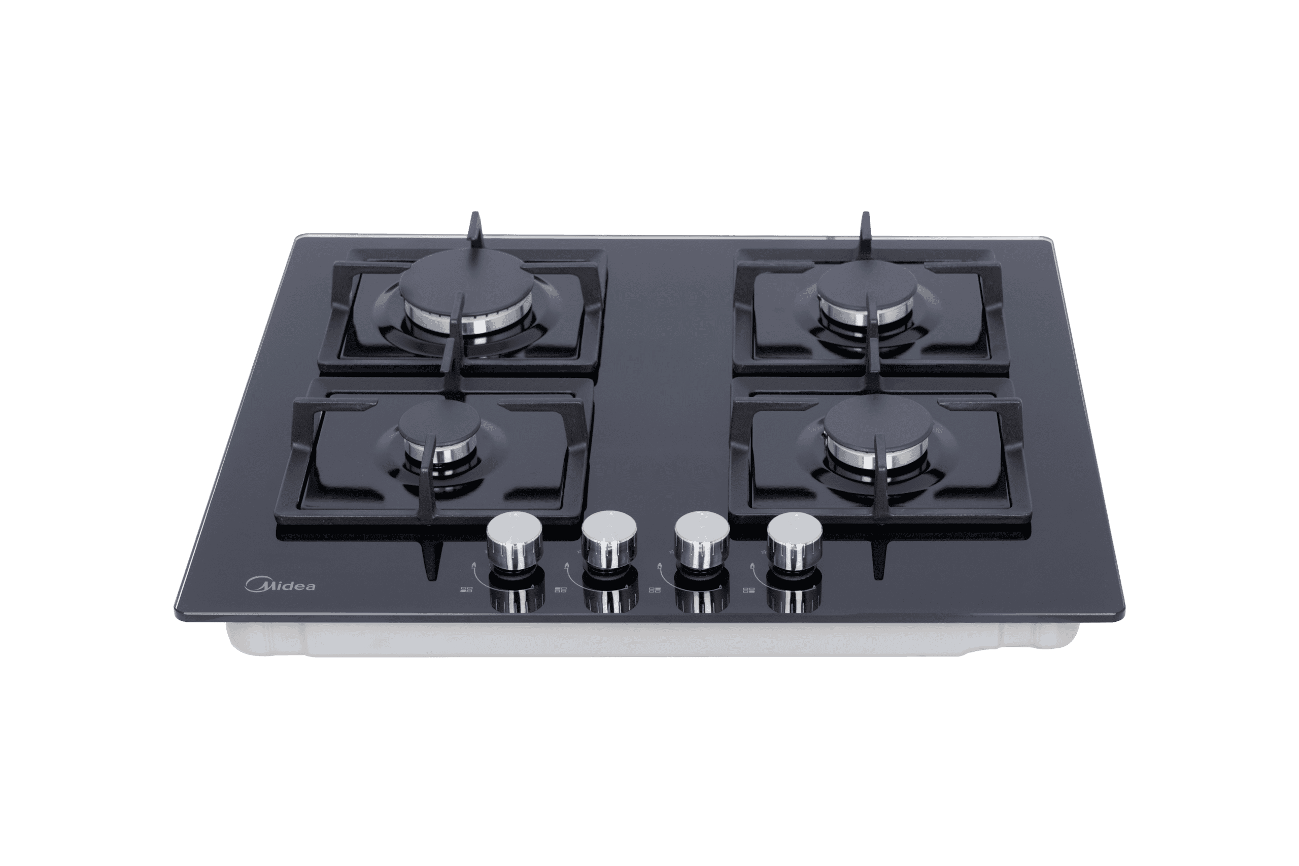 Midea 60GK007 60cm 4 Burner Gas Hob – Black Glass - Image 6