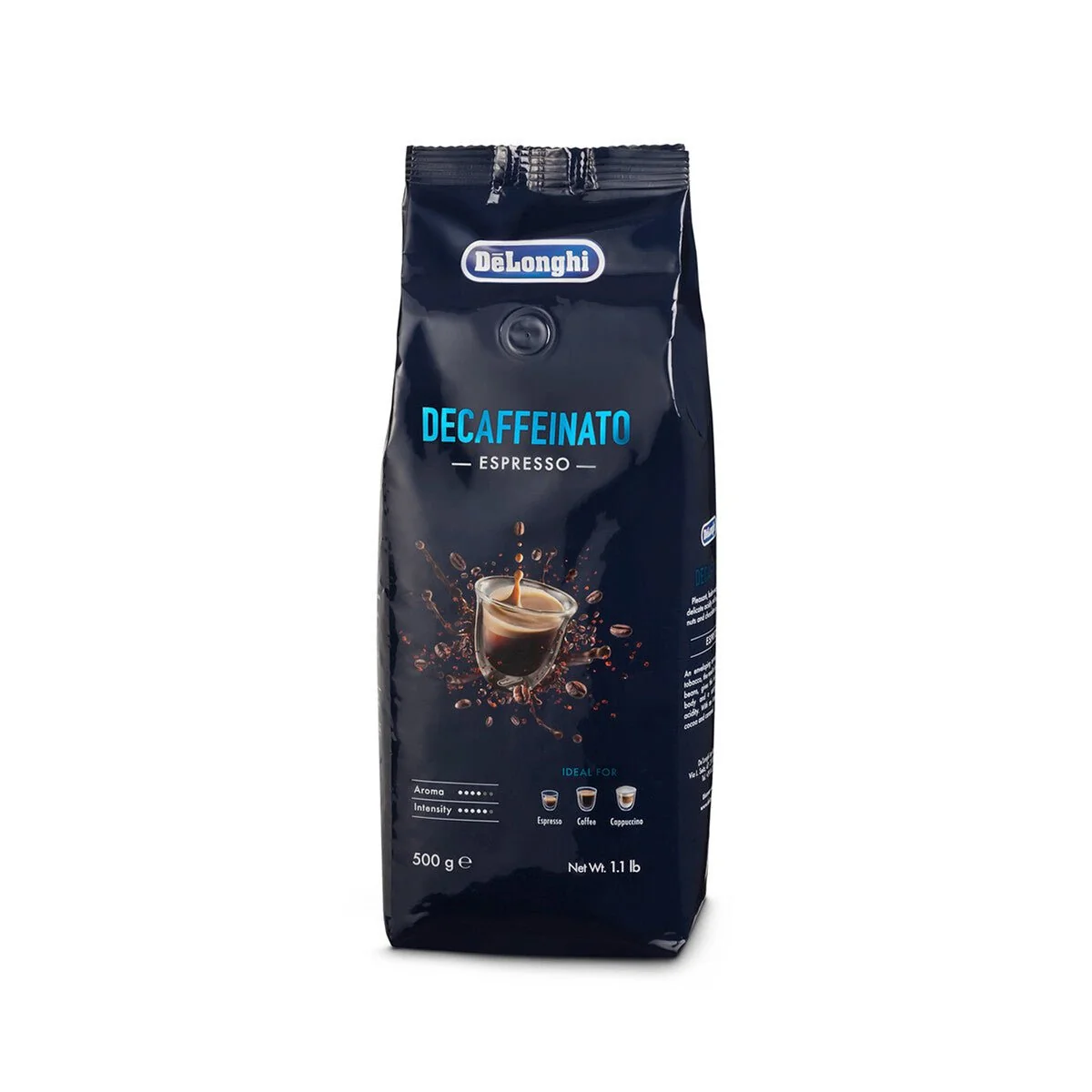 Delonghi AS00000179 Decaffinato Coffee Beans 500g
