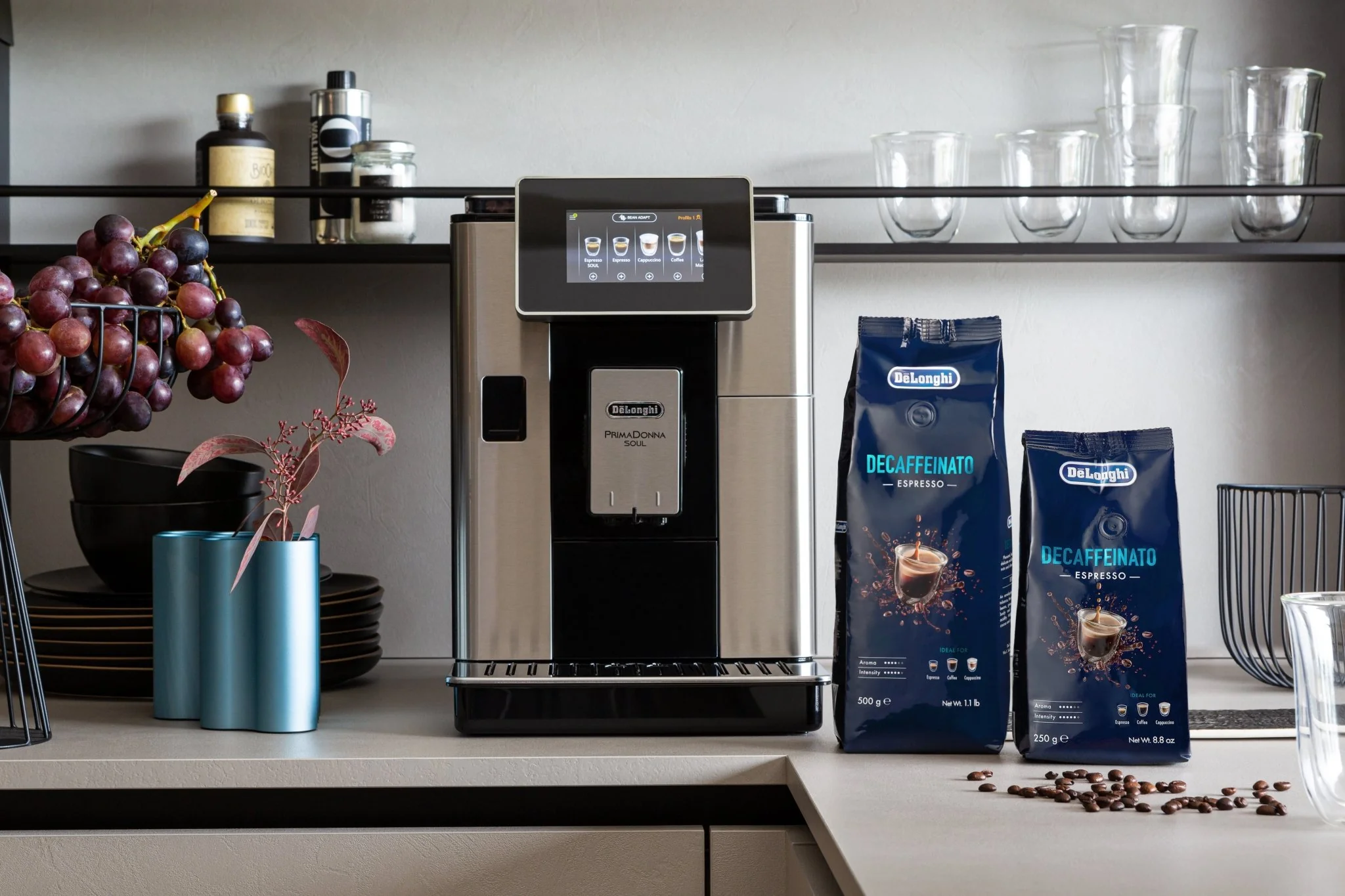 Delonghi AS00000179 Decaffinato Coffee Beans 500g - Image 2