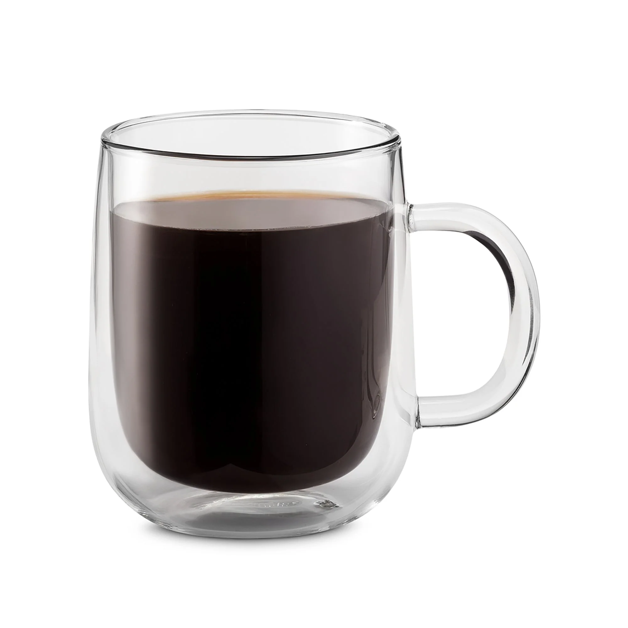 Delonghi DLSC327 Double Walled Glass Coffee Mugs 500ml - Image 3