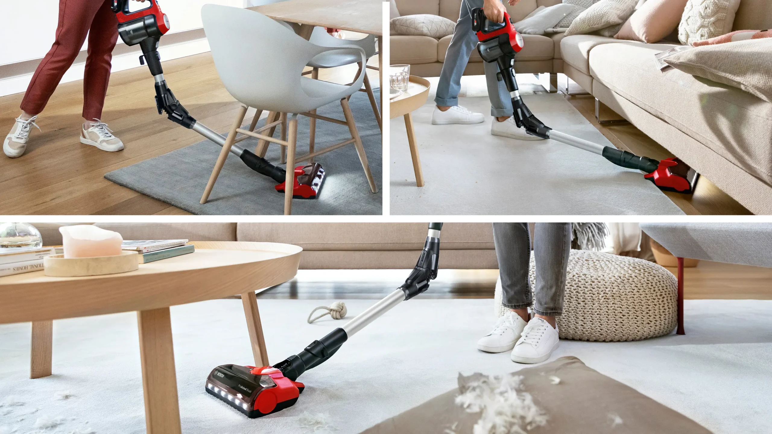 Bosch BCS711PET Cordless Handheld Unlimited 7 ProAnimal Red Vacuum Cleaner - Image 5