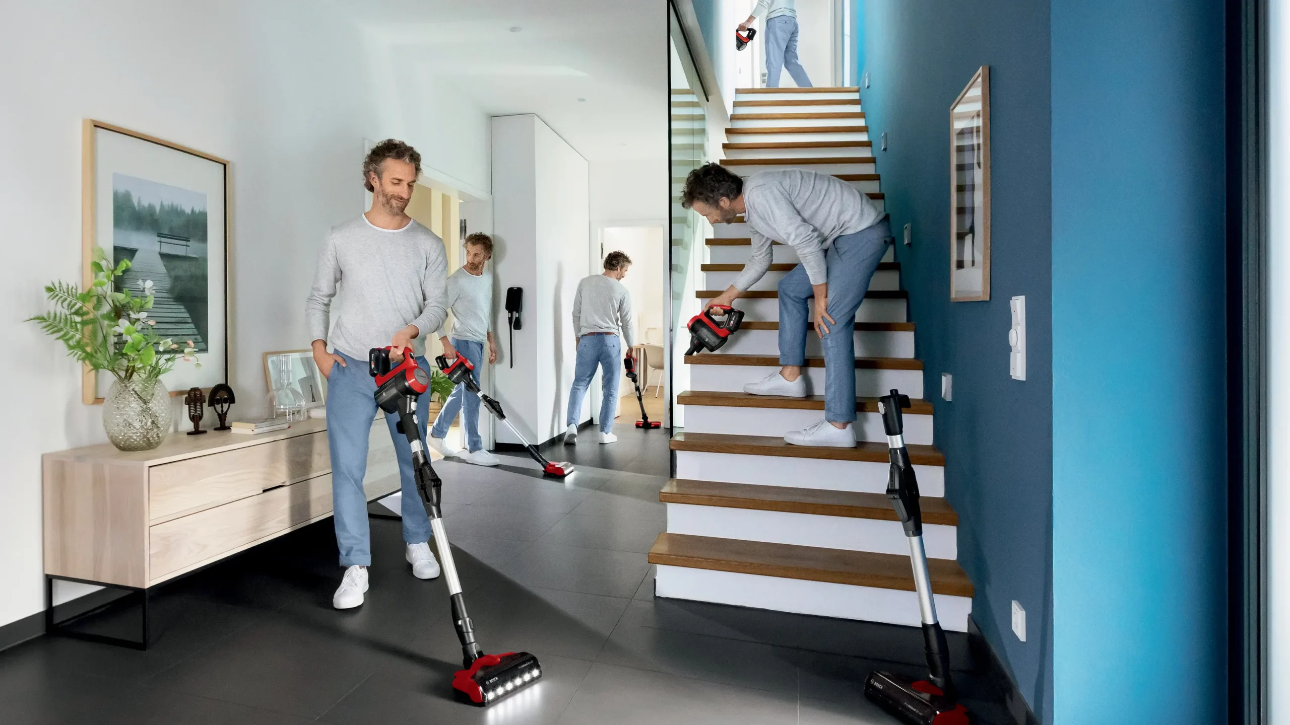 Bosch BCS711PET Cordless Handheld Unlimited 7 ProAnimal Red Vacuum Cleaner - Image 8