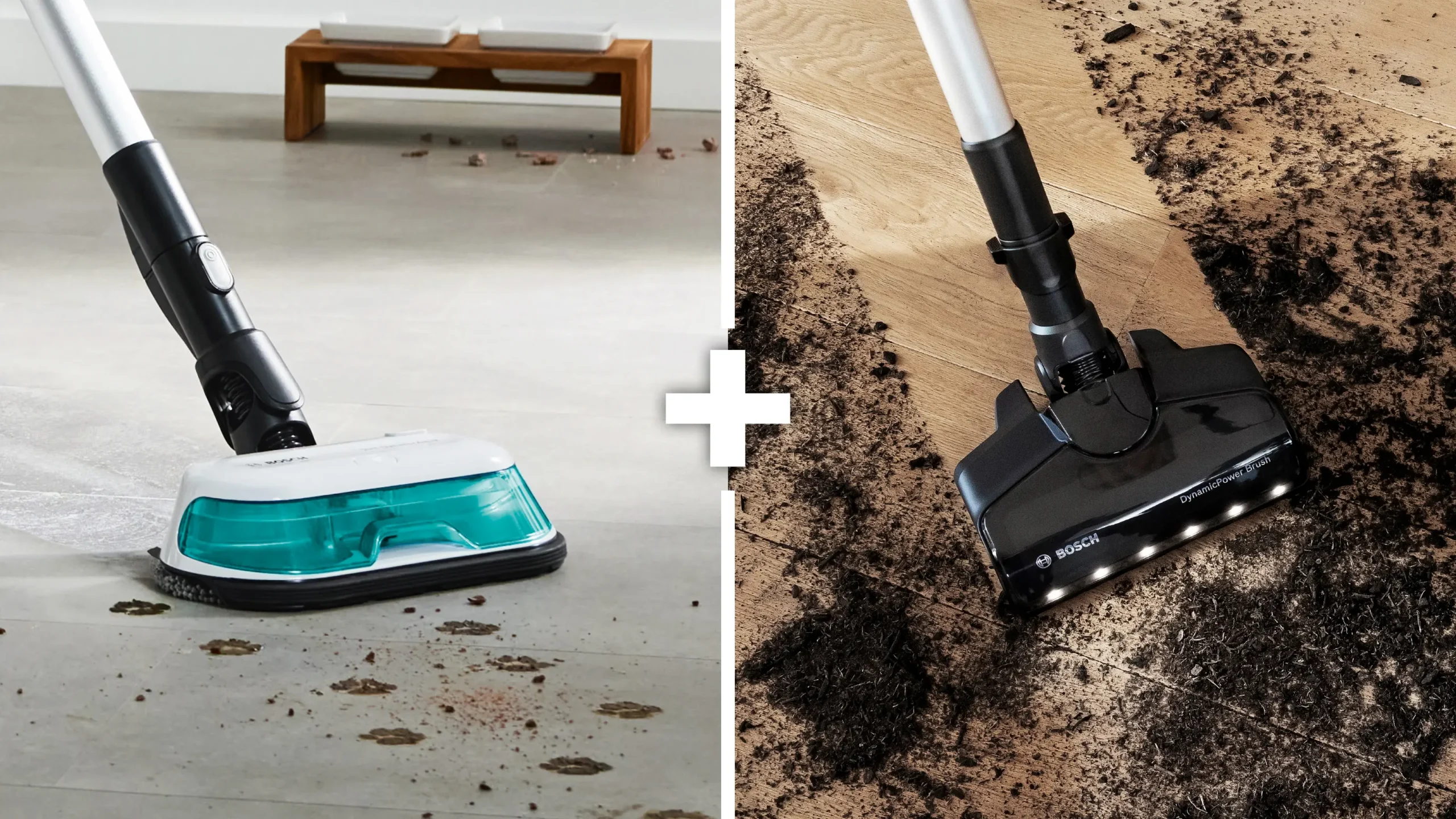 Bosch BCS71HYG1 Rechargeable 2 in 1 Vacuum and Mop Unlimited 7 ProHygienic Aqua White - Image 5