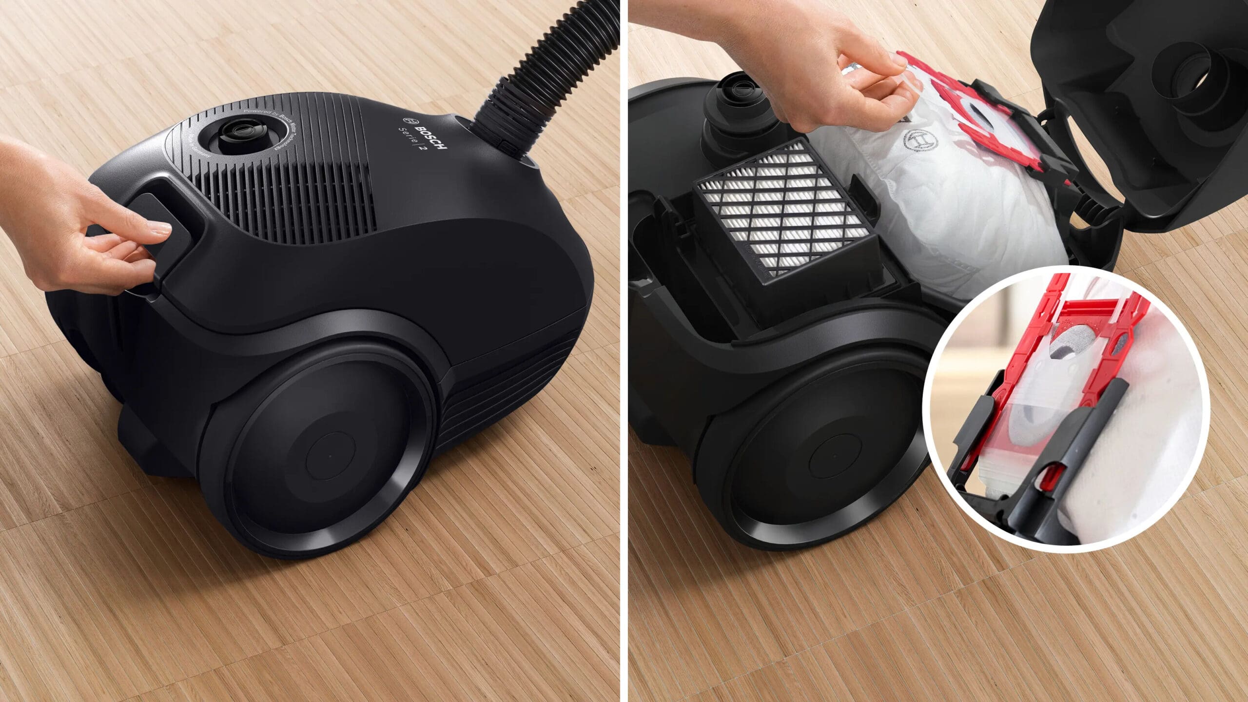 Bosch BGBS2LB1 Serie 2 Black Bagged Vacuum Cleaner - Image 8