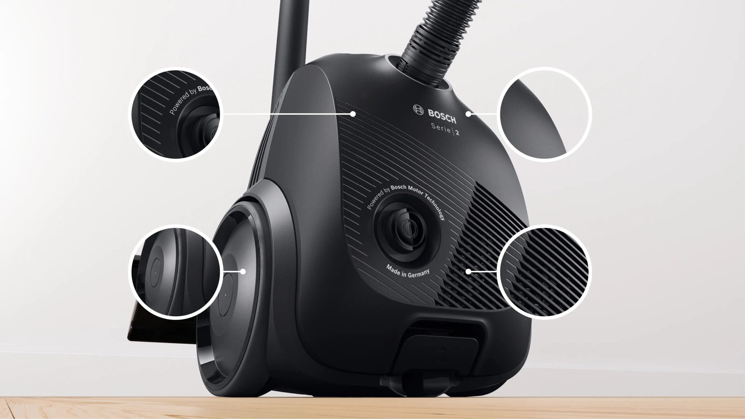 Bosch BGBS2LB1 Serie 2 Black Bagged Vacuum Cleaner - Image 9