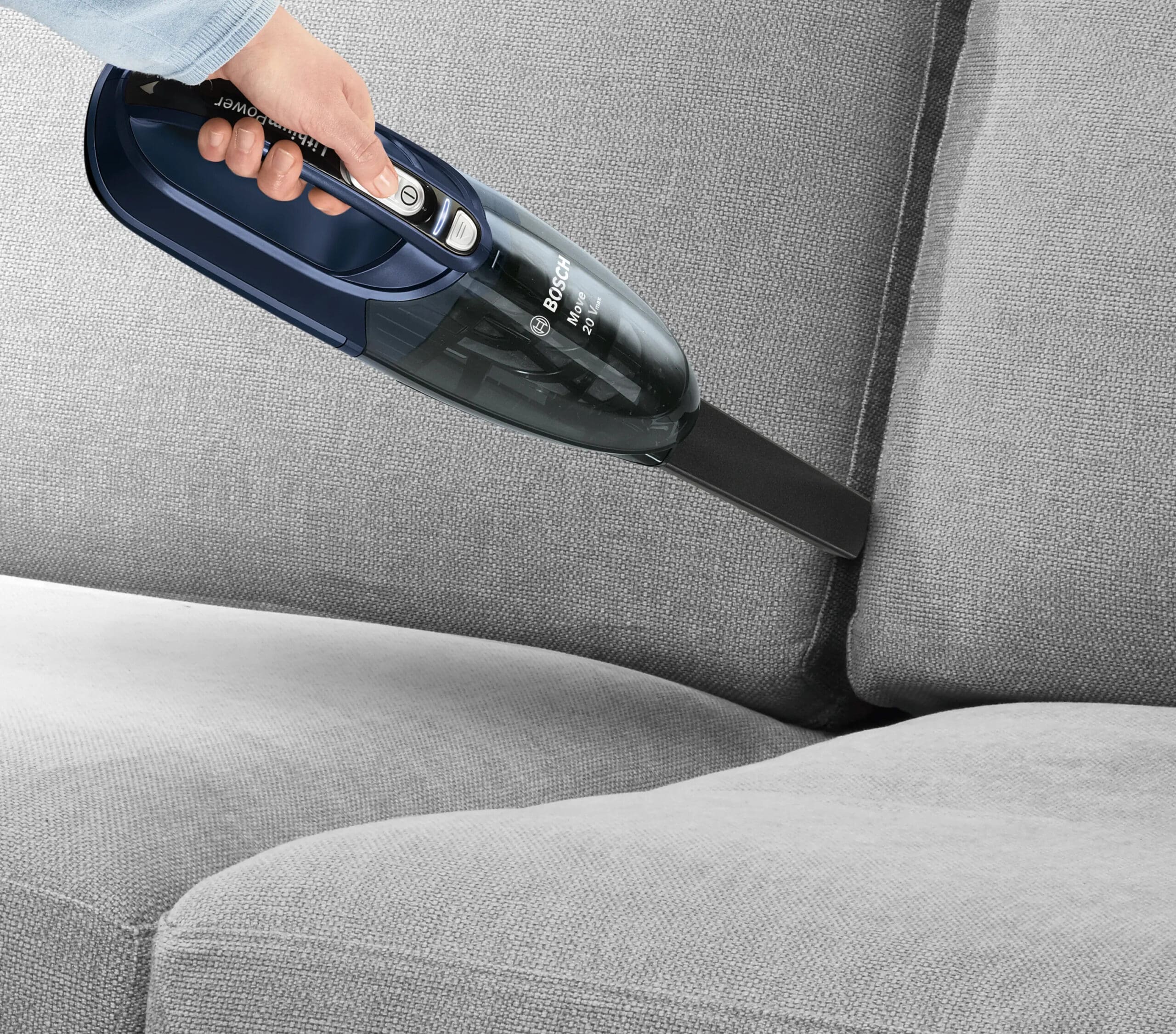 Bosch BHN20L 20.4V Silver Move Cordless Handheld Vacuum Cleaner - Image 6
