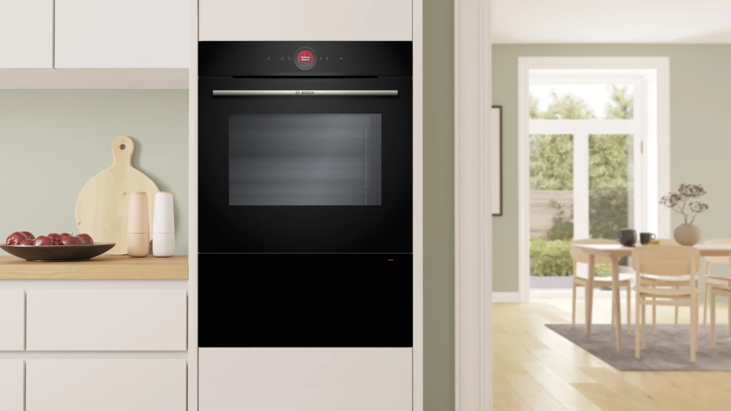 Bosch BID7101B1B 29cm Serie 8 Black Warmer Drawer - Image 3