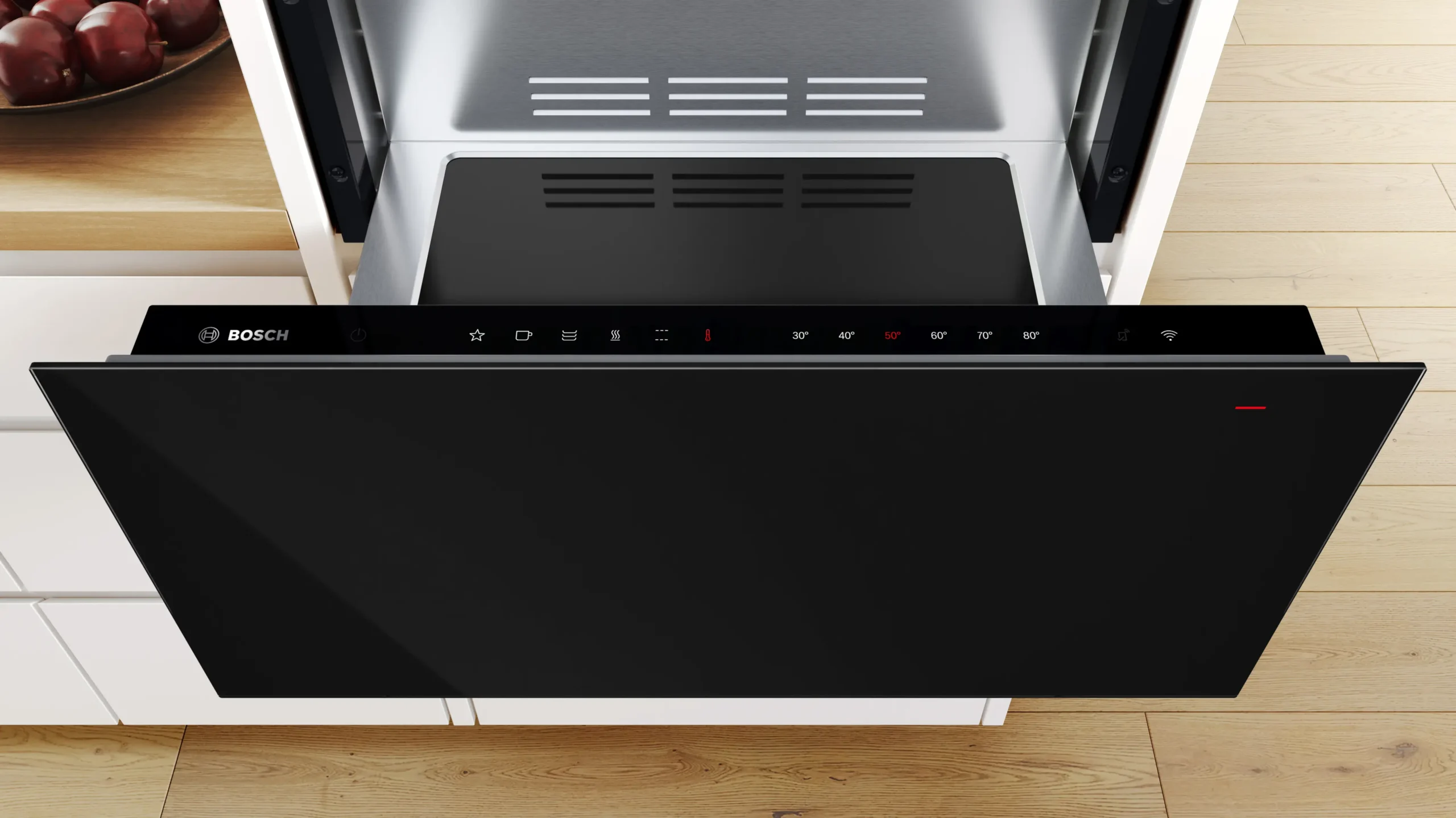 Bosch BID7101B1B 29cm Serie 8 Black Warmer Drawer - Image 4